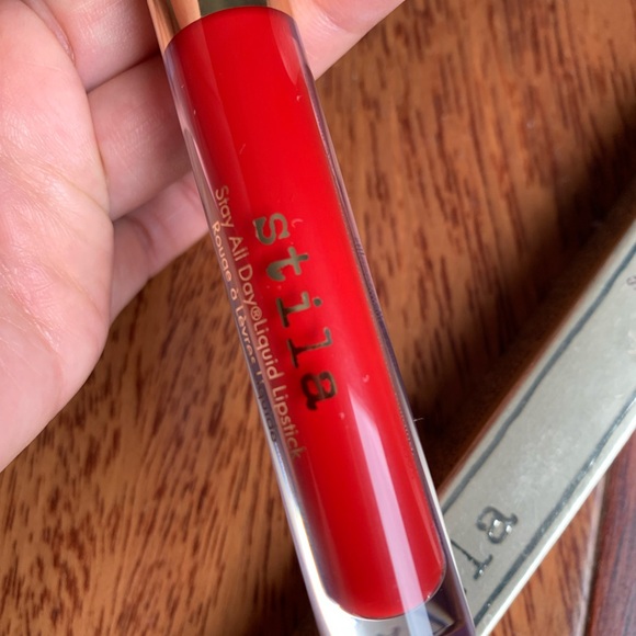 NEW Stila Stay All Day Liquid Lipstick, Beso (beautiful red), full size 3ml - Picture 3 of 16